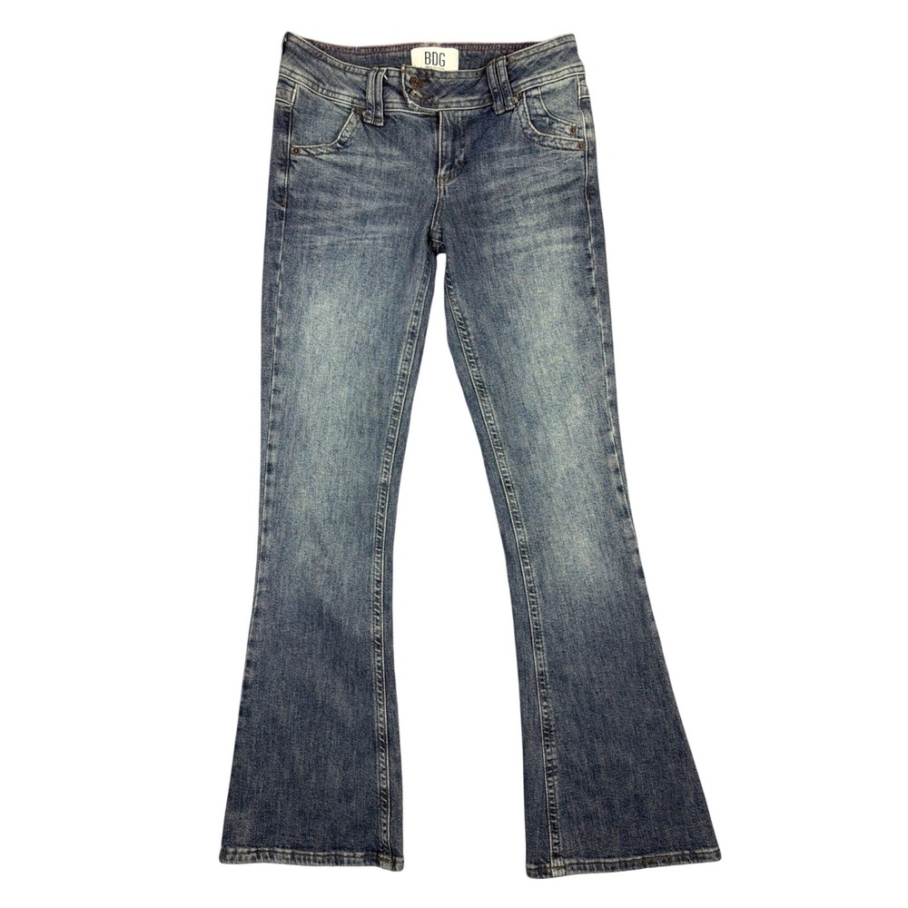 BDG Urban Outfitters Women 26W Medium Wash Low Rise Flare Jeans 101